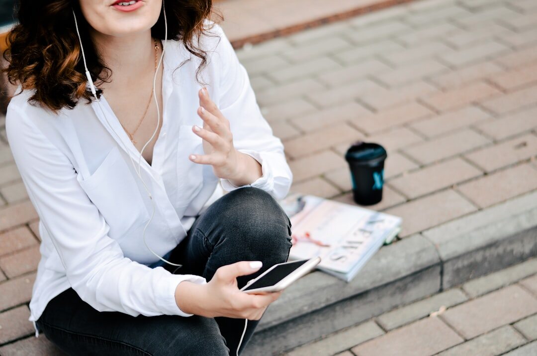 woman practicing spanish pronunciation